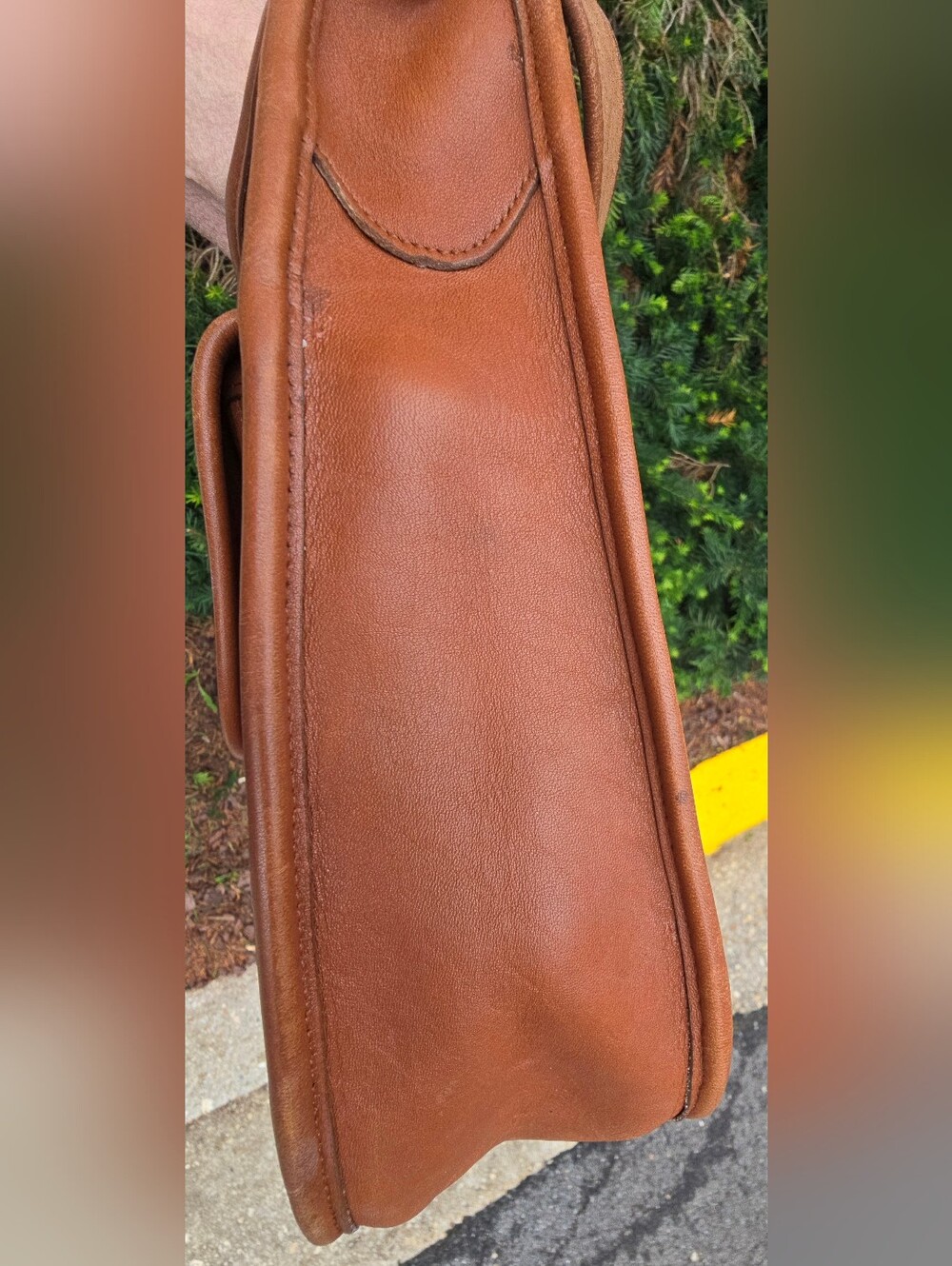 Vintage Coach British Tan Taft 9980 - Picture 7 of 10
